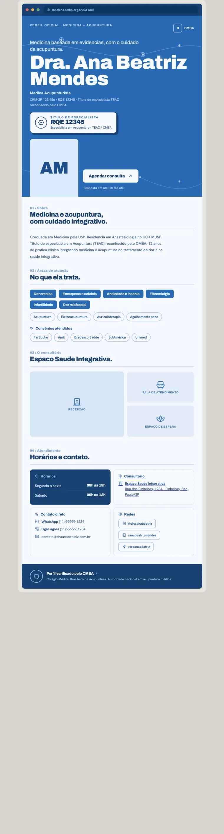 Prévia do modelo Azul
